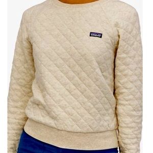 Patagonia Organic Cotton Sweatshirt White Coral